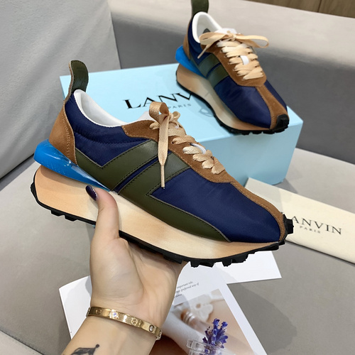 Lanvin 2021 series retro running shoes women_s code 35-40 men_s code 40-44-25447312